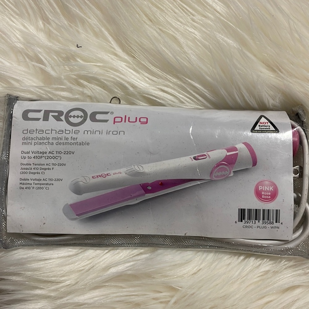 Croc plug Detachable Mini Iron